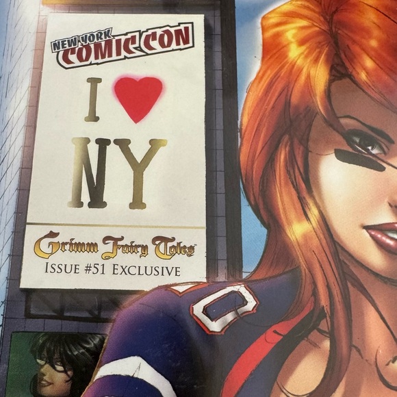 Grimm Fairy Tales Giants New York Comic-Con Issue #51 Exclusive Zenescope - Picture 2 of 4